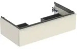 Geberit Waschtischunterschrank iCon 88,8x24,7x47,6cm, sa hgl/Gr. sand matt