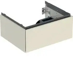 Geberit Waschtischunterschrank One 59,2x50,4x47cm, sand-grau/l hg, 1 Laden