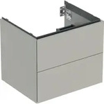 Geberit Waschtischunterschrank One 59,2x50,4x47cm, greige/lackiert m, 2 L
