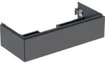 Geberit Waschtischunterschrank One 103,6x50,4x47cm, lava/lackiert m, 1 L