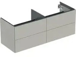 Geberit Waschtischunterschrank One 133,2x50,4x47cm, 4 L, greige/lackiert ma
