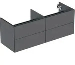 Geberit Waschtischunterschrank One 133,2x50,4x47cm, 4 L, lava/lackiert ma
