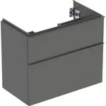 Geberit Waschtischunterschrank iCon 74x61,5x41,6cm, 2 Laden, la. m/la. matt