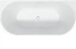 Duravit Badewanne oval DuraSenja 170x80x58,5cm, w, Vorw., RS 2, m FG+A&Uuml;L
