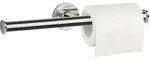 hansgrohe Toilettenpapierhalter Logis Uni. doppelt, Wandmontage, Messing, chrom