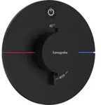 hansgrohe Thermostat ShowerSelect Comfort S UP, f&uuml;r 1 Verbraucher, mattschwarz