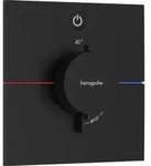 hansgrohe Thermostat ShowerSelect Comfort E UP, f&uuml;r 1 Verbraucher, mattschwarz