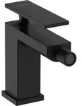 hansgrohe Einhebel-Bidetarmatur Tecturis E Ausl. 149mm, m Zugst.Abl.Gar., matt-sw