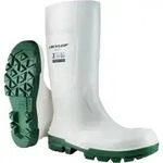 Dunlop Stiefel WORK-IT WHITE PVC, SR LO LG S4 Gr. 35