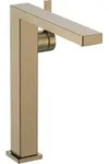 hansgrohe Einhebel-Waschtischarmatur Tecturis E Ausl. 197mm, o. Abl.garn, brushed