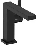 hansgrohe Einhebel-Waschtischarmatur Tecturis E Ausl. 155mm, o. Abl.garn, mattschwarz