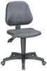 bimos Arbeitsdrehstuhl Unitec mit Rollen und Kunstleder schwarz Sitzhöhe 440-620 mm