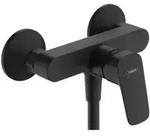 hansgrohe Einhebel-Brause-Armatur Logis mattschwarz, AP, 1 Verbraucher