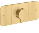 hansgrohe Fertigmontageset Axor One UP-Thermostat., 2 Verbr., brush. gol opt