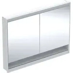 Geberit Spiegelschrank One 120x90x15cm, w/A pb, m N + ComL, 2 T&uuml;r.
