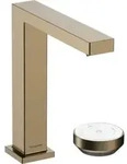 hansgrohe 2-Loch-Waschtischarmatur Tecturis E m Abl.garn, CoolStart, brushed bronze
