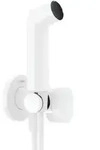 hansgrohe Handbrause Bidette 1jet, rund, mattwei&szlig;
