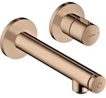 hansgrohe Fertigset Axor Uno Select UP-Waschtisch-Einhebelmischer, m Ausl. 158mm,