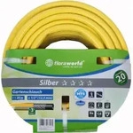 floraworld Gartenwasserschlauch 19 mm 3/4Z 25 m Silber FW