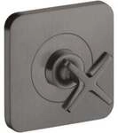 hansgrohe Fertigset Axor Citterio E UP-Absperrvtl. 120x120mm, brush. bla vc