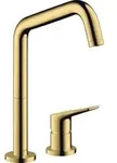 hansgrohe 2-Loch-Sp&uuml;ltisch-Einhebelmischer 240 Axor Citterio M mit Schwenkauslauf,