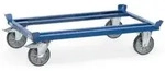fetra Paletten-Fahrgestell 22801 - Ladefl&auml;che 1210x810mm TPE-Reifen