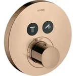 hansgrohe Fertigmontageset ShowerSelect UP-THM, 2 Verbr., rd, polished red gold