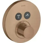 hansgrohe Fertigmontageset ShowerSelect UP-THM, 2 Verbr., rund, brushed red gold