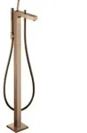 hansgrohe Wannen-Einhebelmischer Axor Citterio A 200mm, boden, m Pin-Griff, pol. r