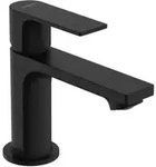 hansgrohe Waschtisch-Einhebelmischer Rebris E 80 CoolSt m Met.-Zugst.-Abl., matt-sw