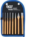 BGS Splintentreiber-Satz 150 mm inkl. Mei&szlig;el + K&ouml;rner, 8-tlg.