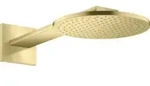 hansgrohe Kopfbrause 250 1jet Axor mit Brausearm, brushed brass