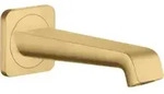 hansgrohe Wanneneinlauf Axor Citterio E Ausladung 181mm, brushed gold optic