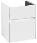 V&B Waschtischunterschrank Collaro 46x54,6x37,4cm, WT mittig, white matt