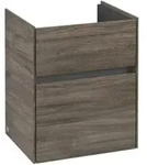 V&B Waschtischunterschrank Collaro 46x54,6x37,4cm, WT mittig, stone oak