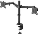Goobay Doppel-Monitorhalterung Basic Flex 58529