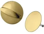 hansgrohe Fertigmontageset Flexaplus Ab-/&Uuml;berlaufgarnitur, pol. gold optic