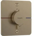 hansgrohe Thermostat ShowerSelect Comfort Q UP, f 2 Verb, m Kom EN 1717, brush. bron