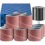 PFERD TOOLS Schleifh&uuml;lsen-Set 13-tlg. Korund &Oslash; 30x30mm A40,60,80,150 mit Halter