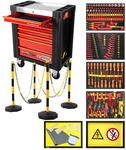 KS Tools Werkstattwagen PERFORMANCEplus e10 mit isolierten Werkzeugen f&uuml;r...