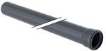 Geberit Rohr Silent Pro DN 100, 1000mm, mit Muffe (393504141)