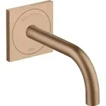 hansgrohe Elektronischer Waschtischmischer Axor Uno UP, Ausladung 165mm, brushed red