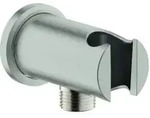 Grohe Wandabgangsbogen Rainshower 1/2" m Wandbrauseh., rund, supersteel