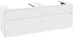 V&B Waschtischunterschrank Collaro 160x54,8x50cm, f 2 WT, white matt