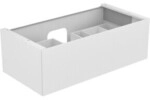 Keuco Waschtischunterschrank Edition 11 105x35x53,5cm, m LED, Lac m, Gl. we sat.