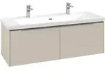V&B Waschtischunterschrank Subway 3.0 127,2x42,9x47,8cm, o LE/Gr AL g, ca Gr