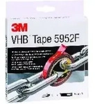 3M VHB doppelseitiges Klebeband schwarz 5952F 12m x 33m