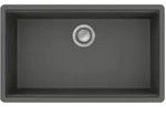 hansgrohe Einbausp&uuml;le S53 SilicaTec, 747x447mm, steingrau