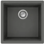 hansgrohe Unterbausp&uuml;le S53 SilicaTec, 436x436mm, steingrau