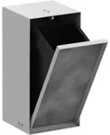 hansgrohe XtraStoris Rock EB-Abfalleimer 300x150x140mm, m befl. T&uuml;r, mattwei&szlig;